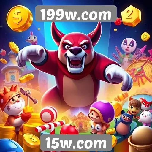 Variedade de jogos disponíveis em 199w.com